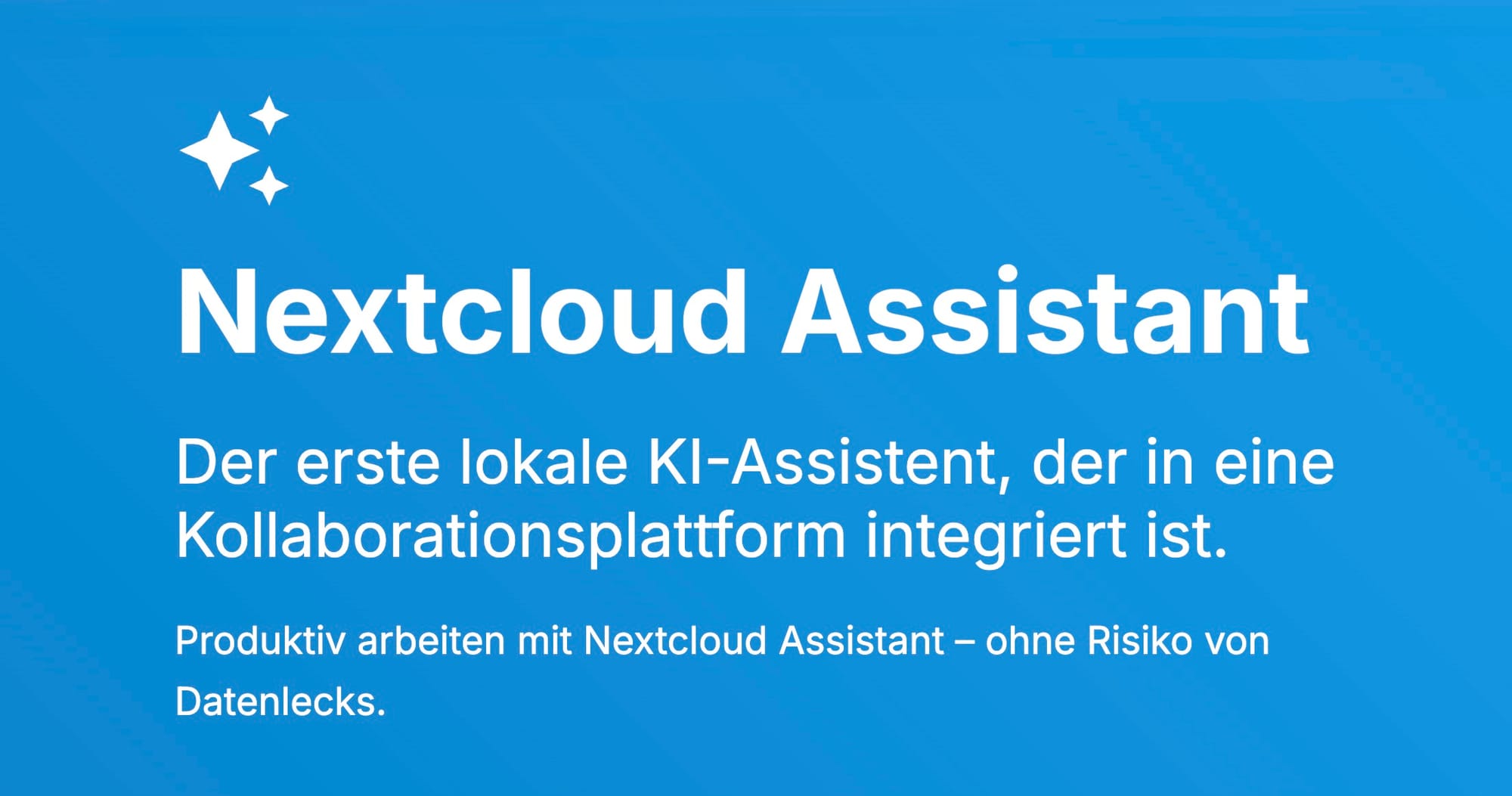 Speedtuning beim Nextcloud KI-Assistenten